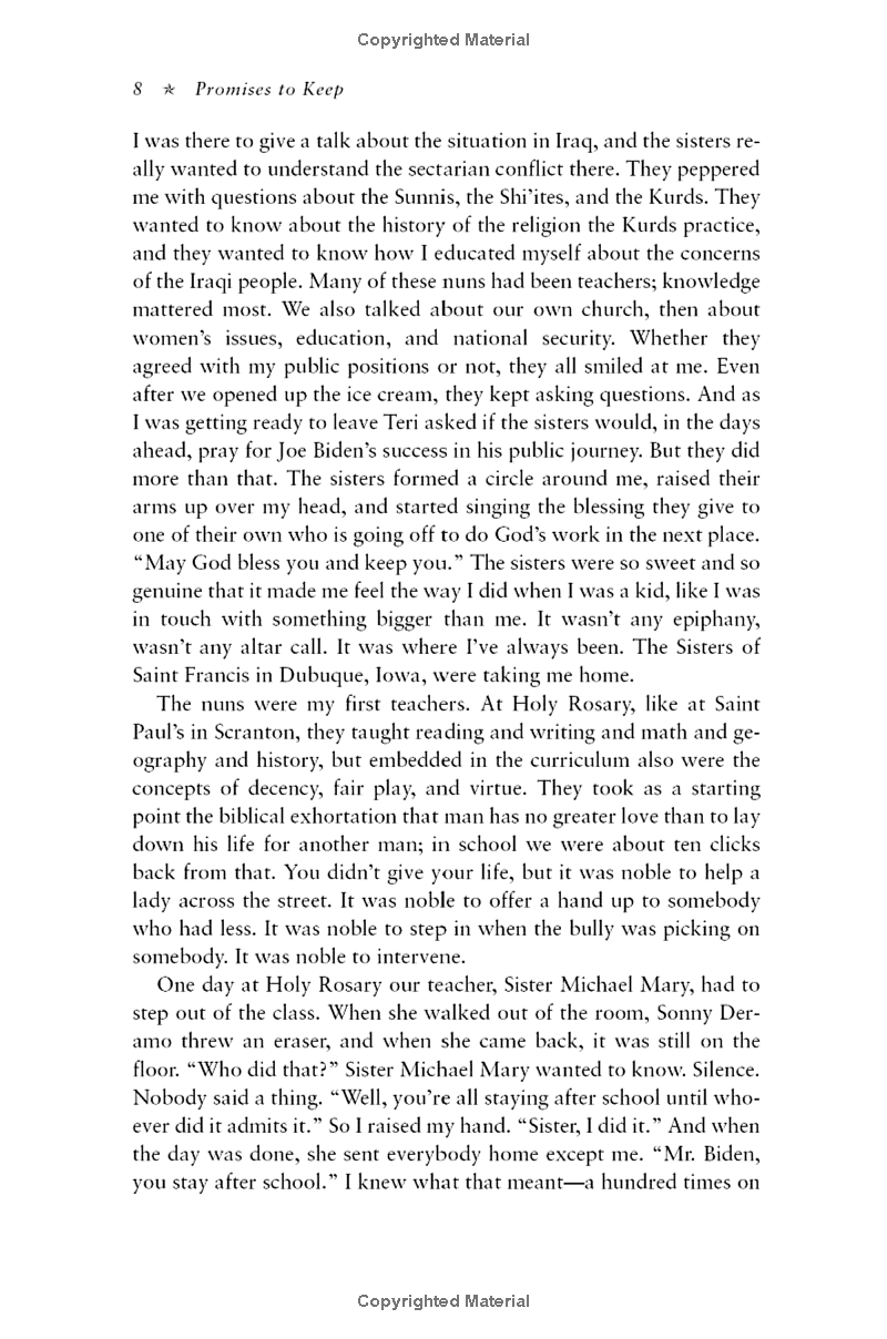 promises to keep: on life and politics