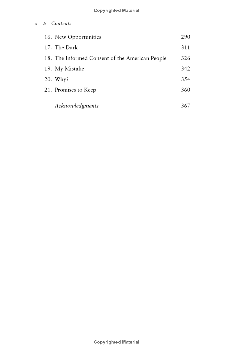 promises to keep: on life and politics