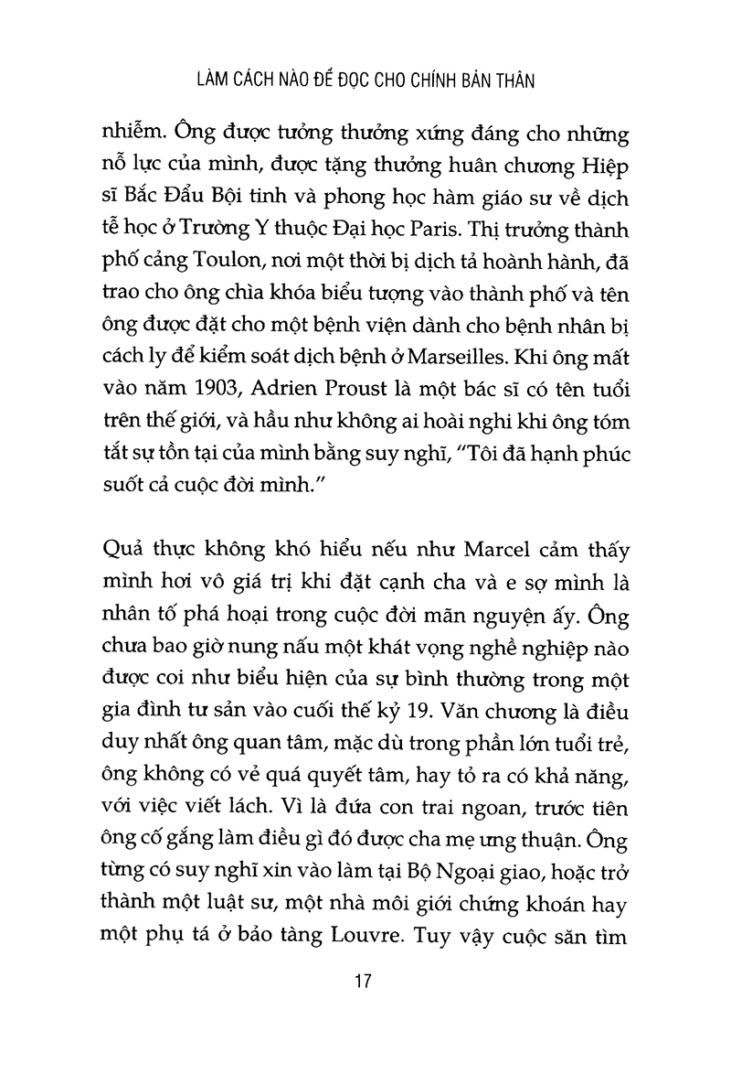proust có thể thay đổi cuộc đời bạn như thế nào