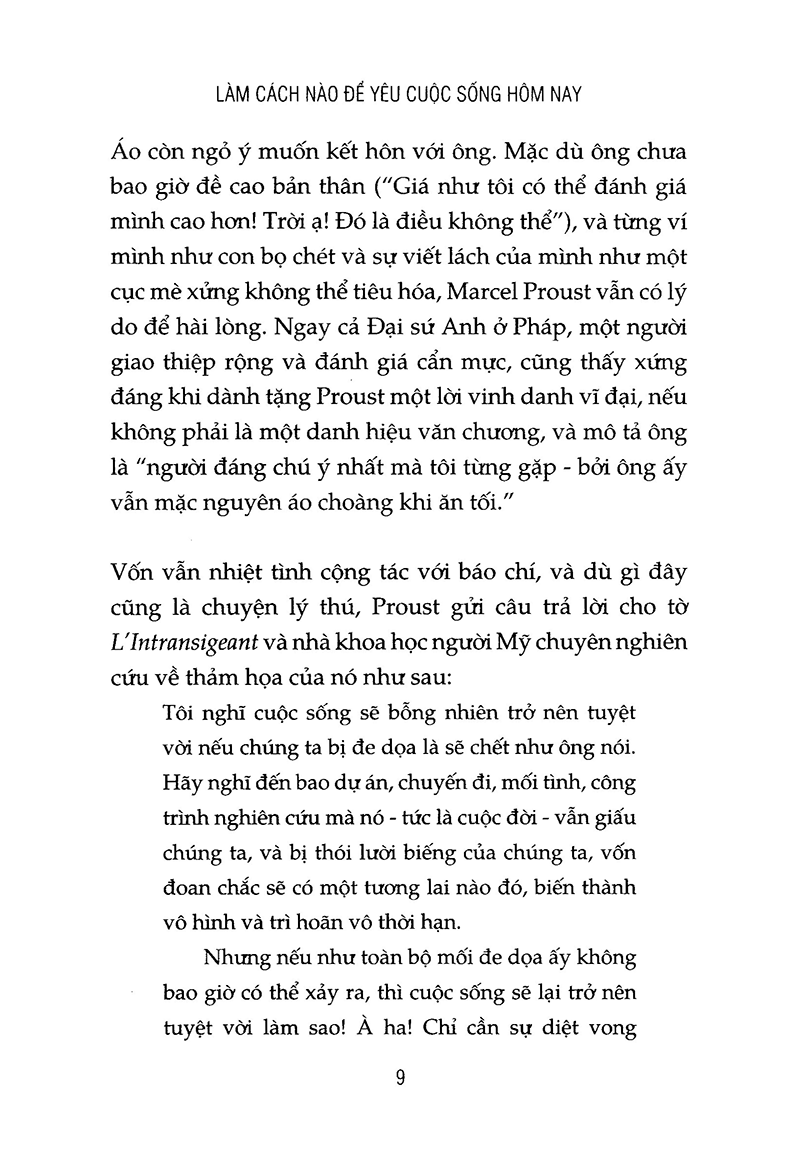 proust có thể thay đổi cuộc đời bạn như thế nào