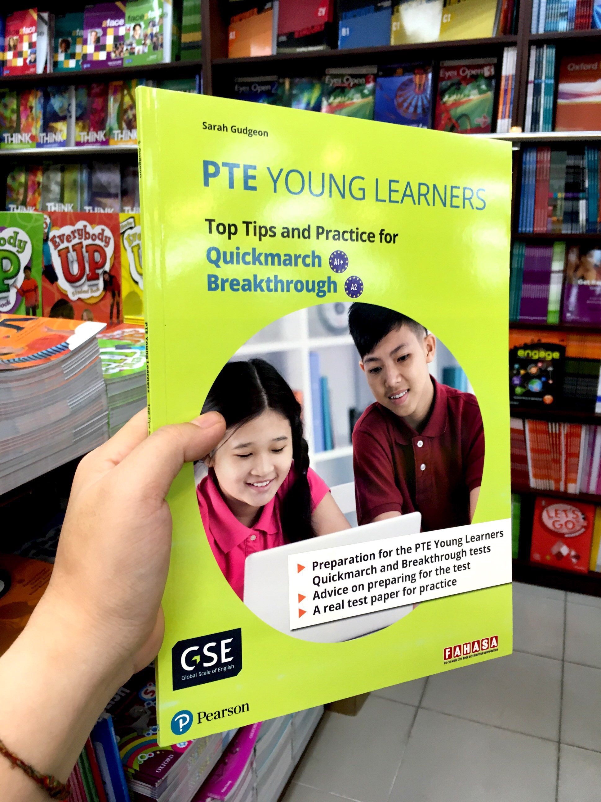 pte young learners quickmarch & breakthrough vietnam