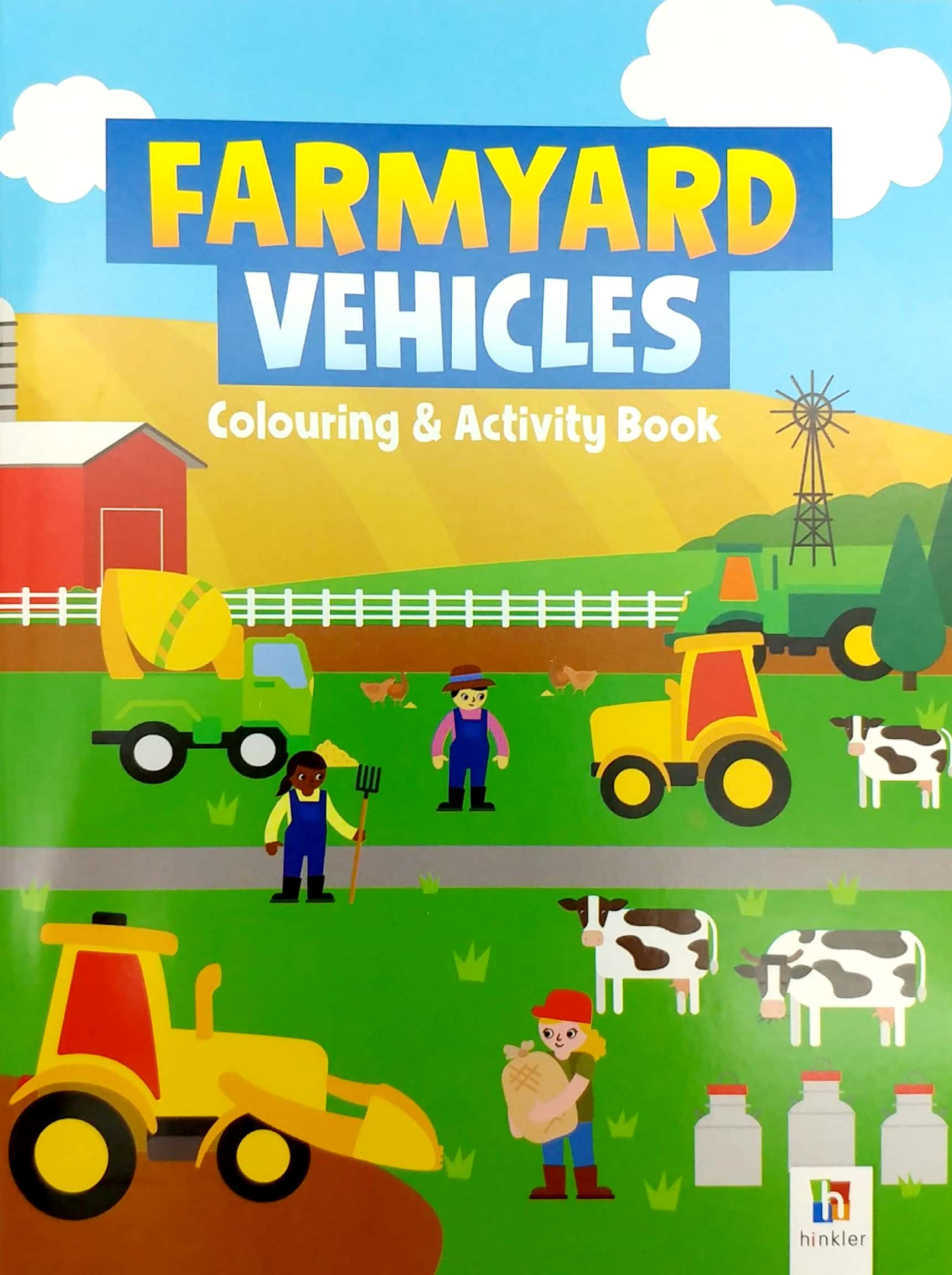 pull-back-and-go: farmyard vehicles