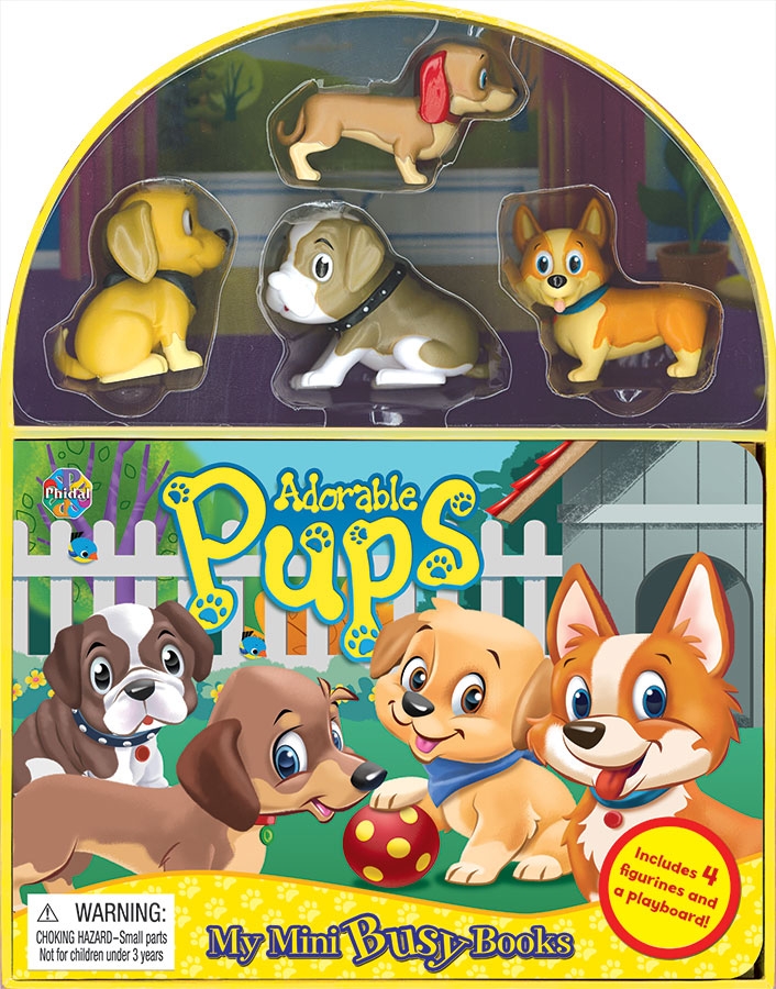 puppies mini busy books