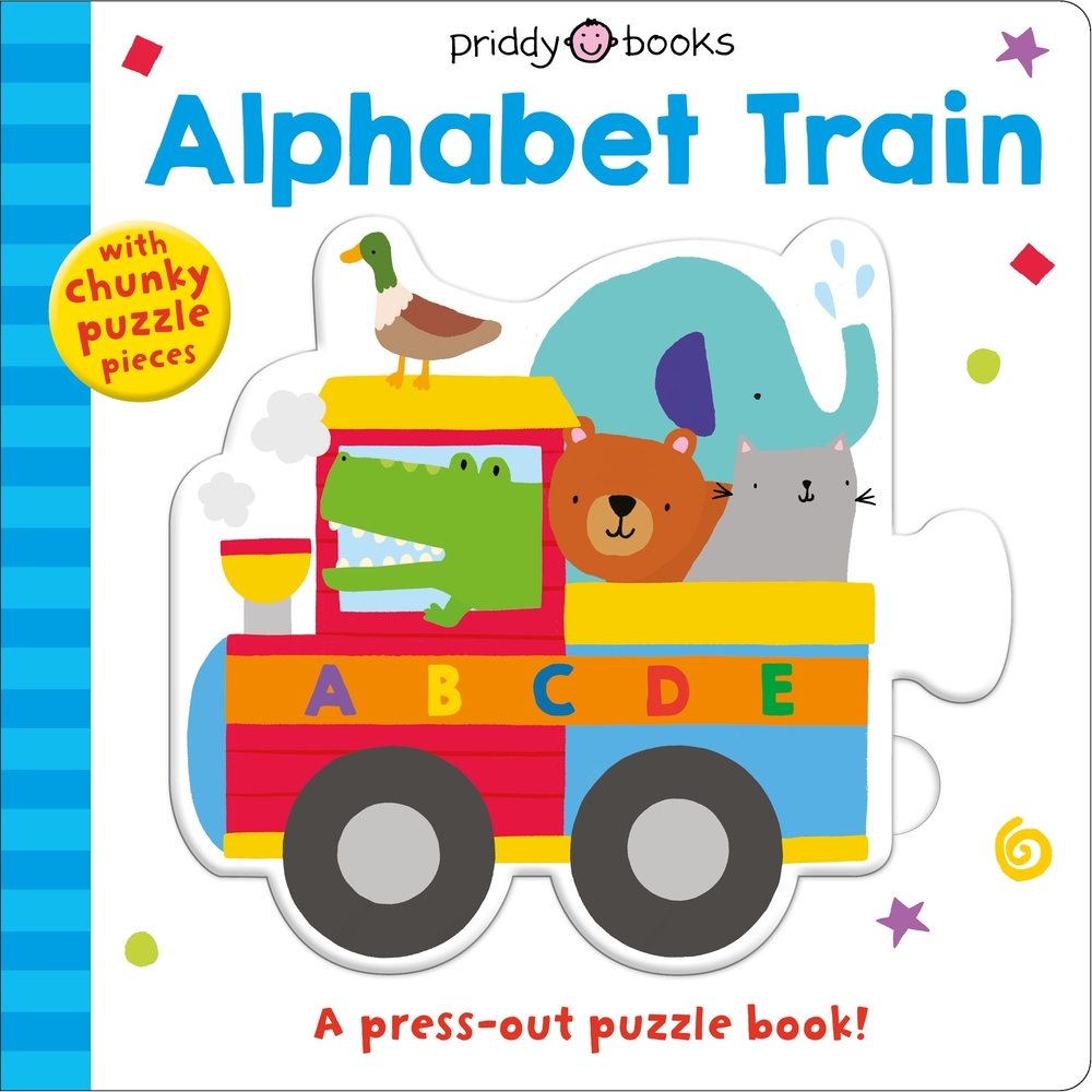 puzzle and play: alphabet train: a press-out puzzle book!