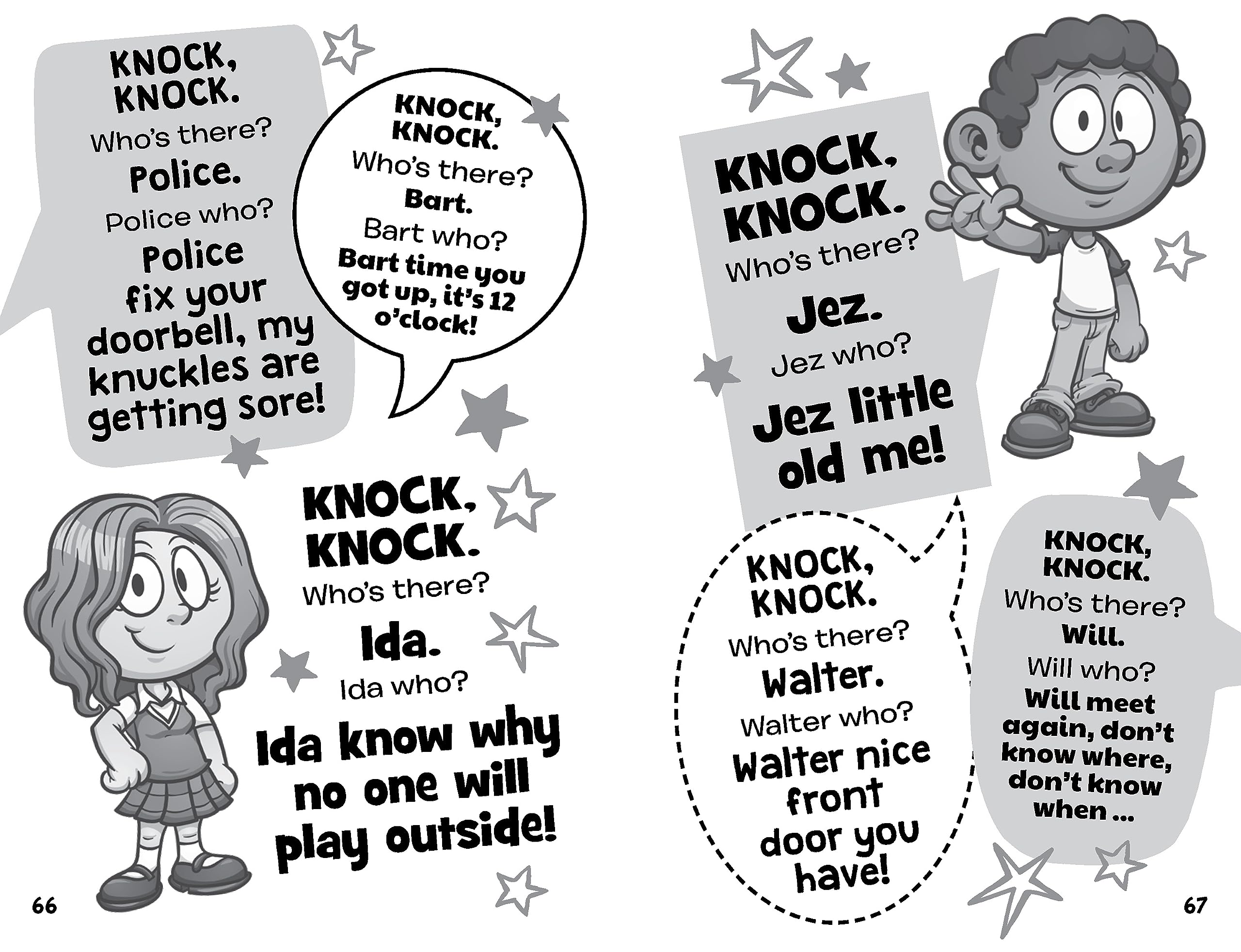 puzzle arcade - knock knock jokes - over 300 hilarious jokes and puns!