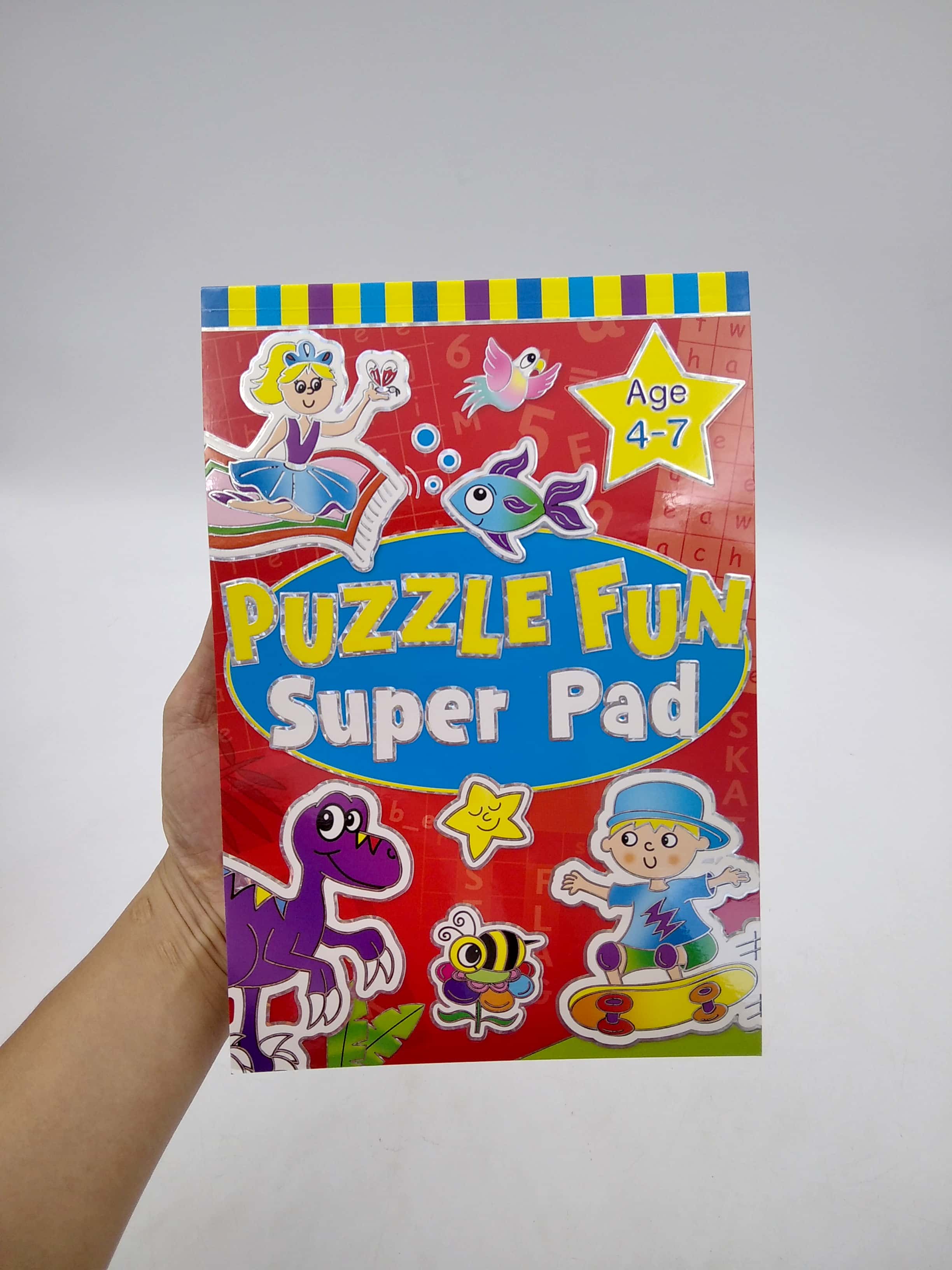 puzzle fun super pad: age 4-7 years