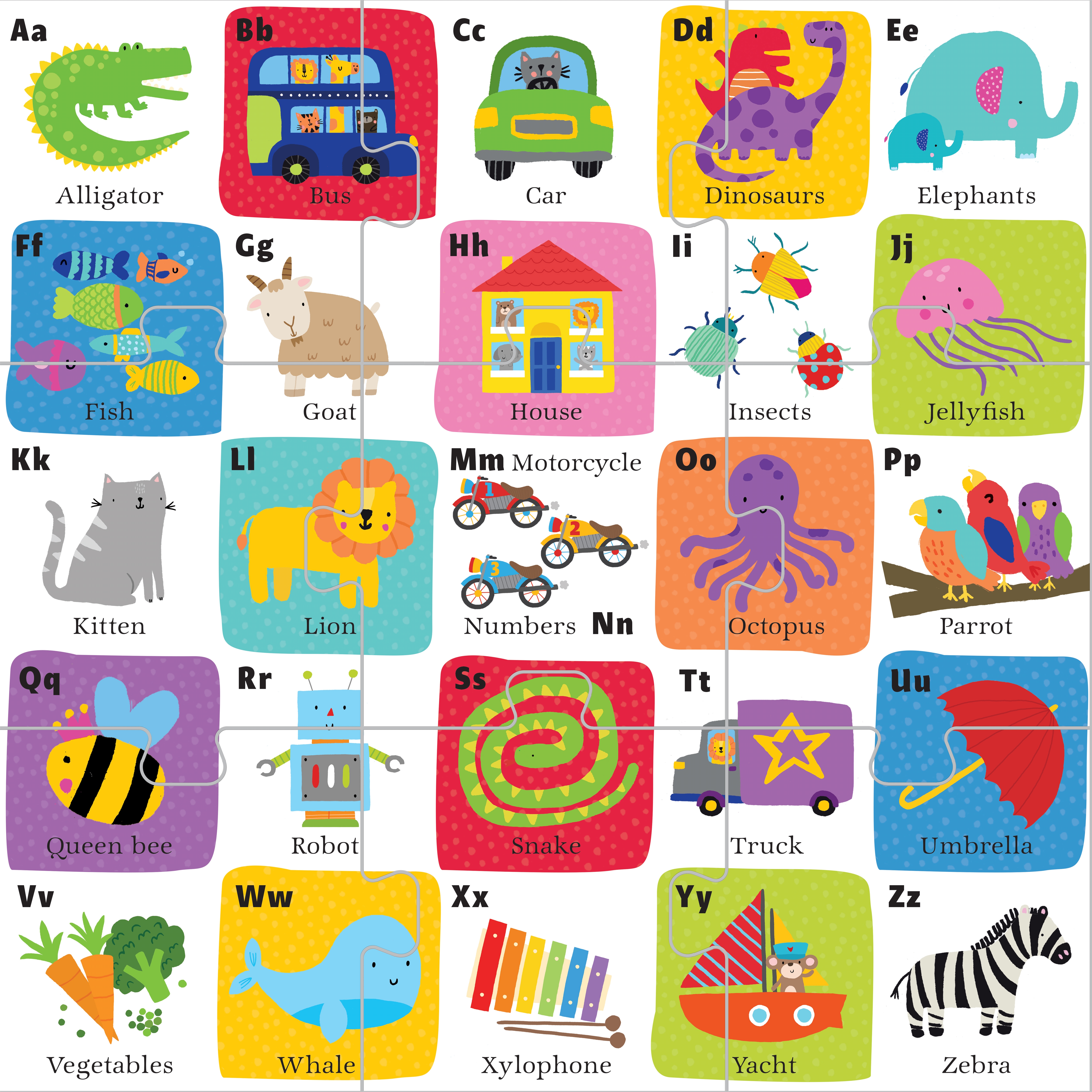 puzzle play set: alphabet