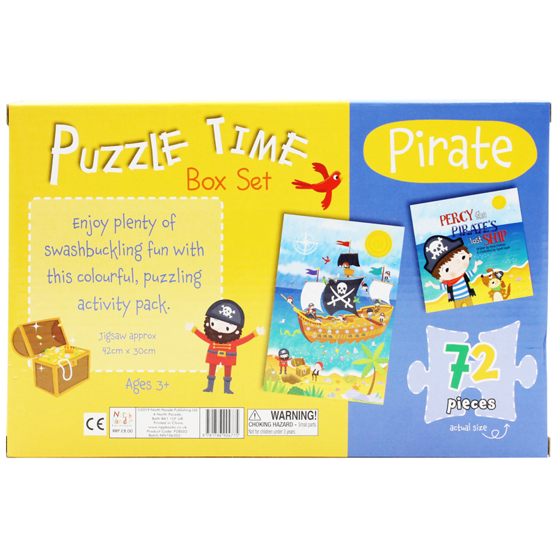puzzle time box set: pirate