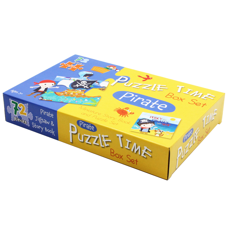 puzzle time box set: pirate