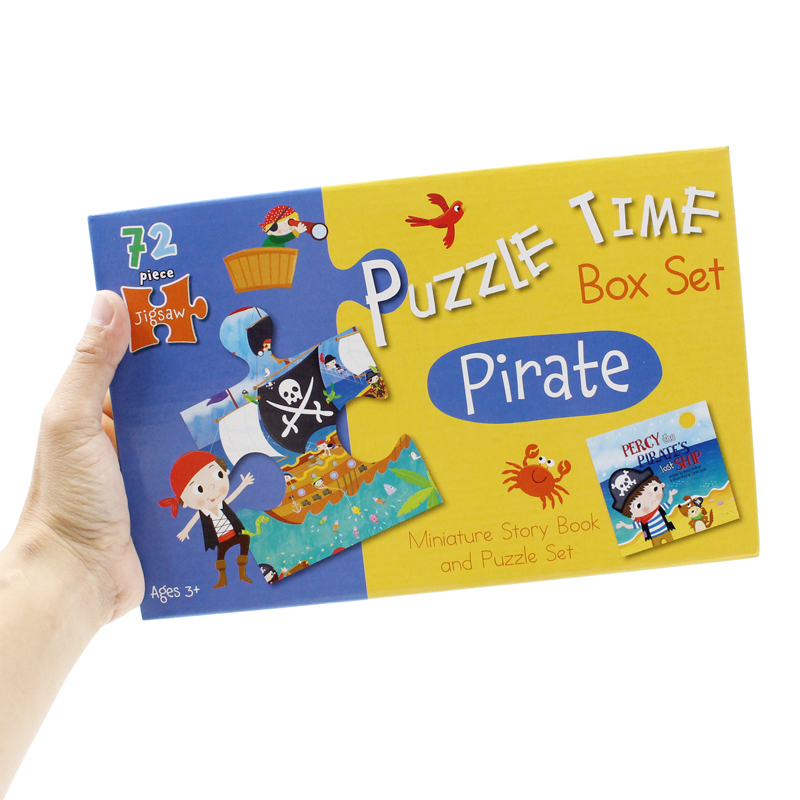 puzzle time box set: pirate