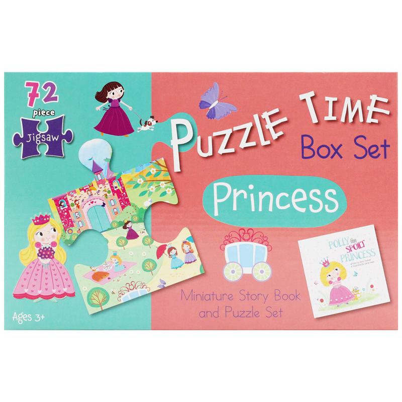 puzzle time box set: princess