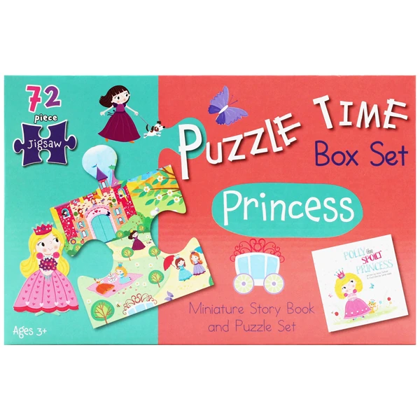 puzzle time box set: princess