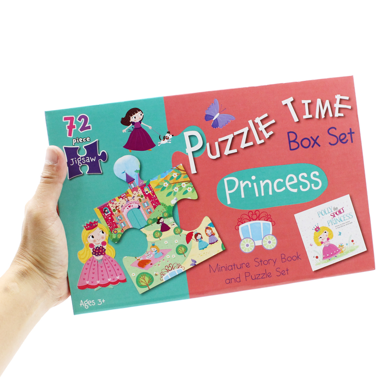 puzzle time box set: princess