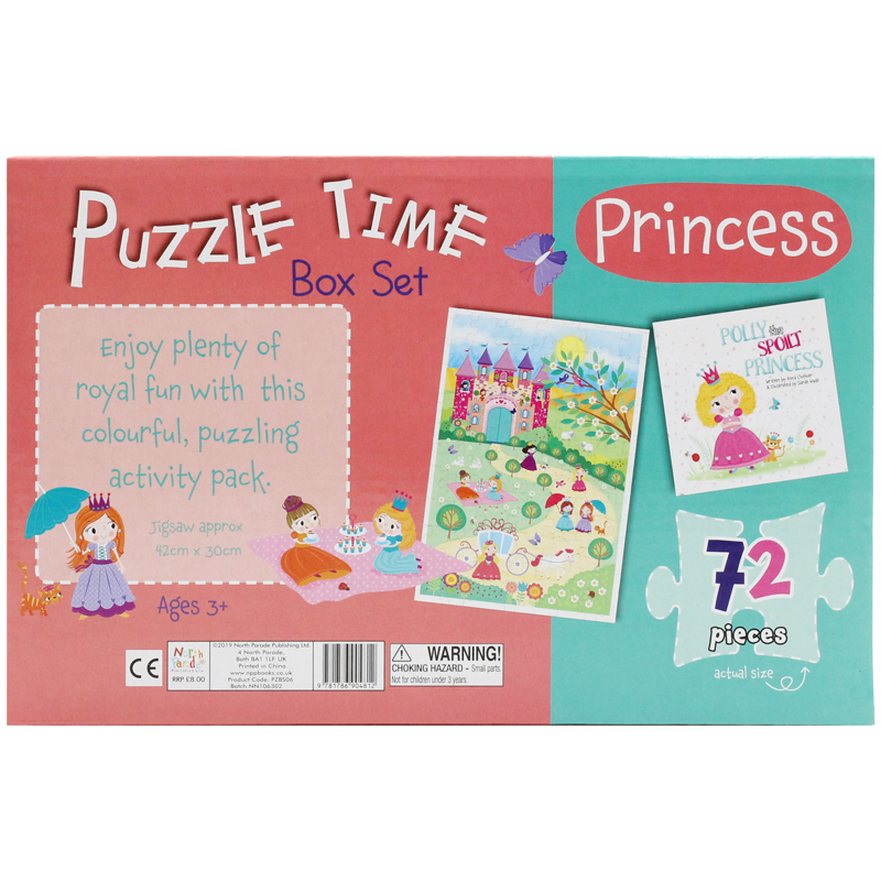 puzzle time box set: princess