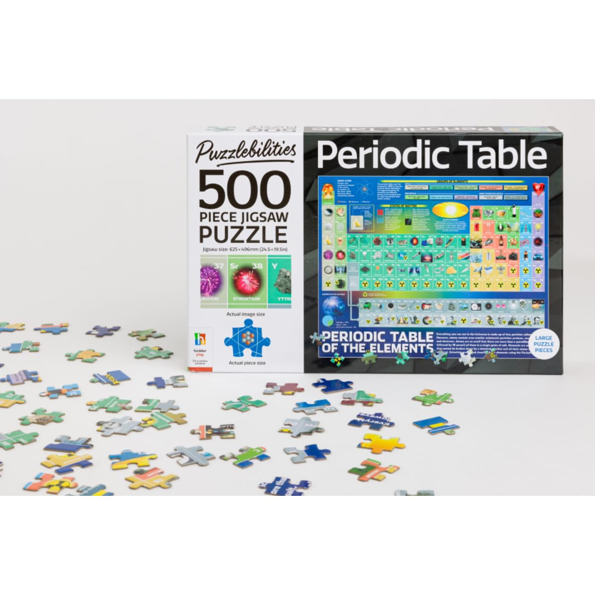 puzzlebilities periodic table 500-piece jigsaw