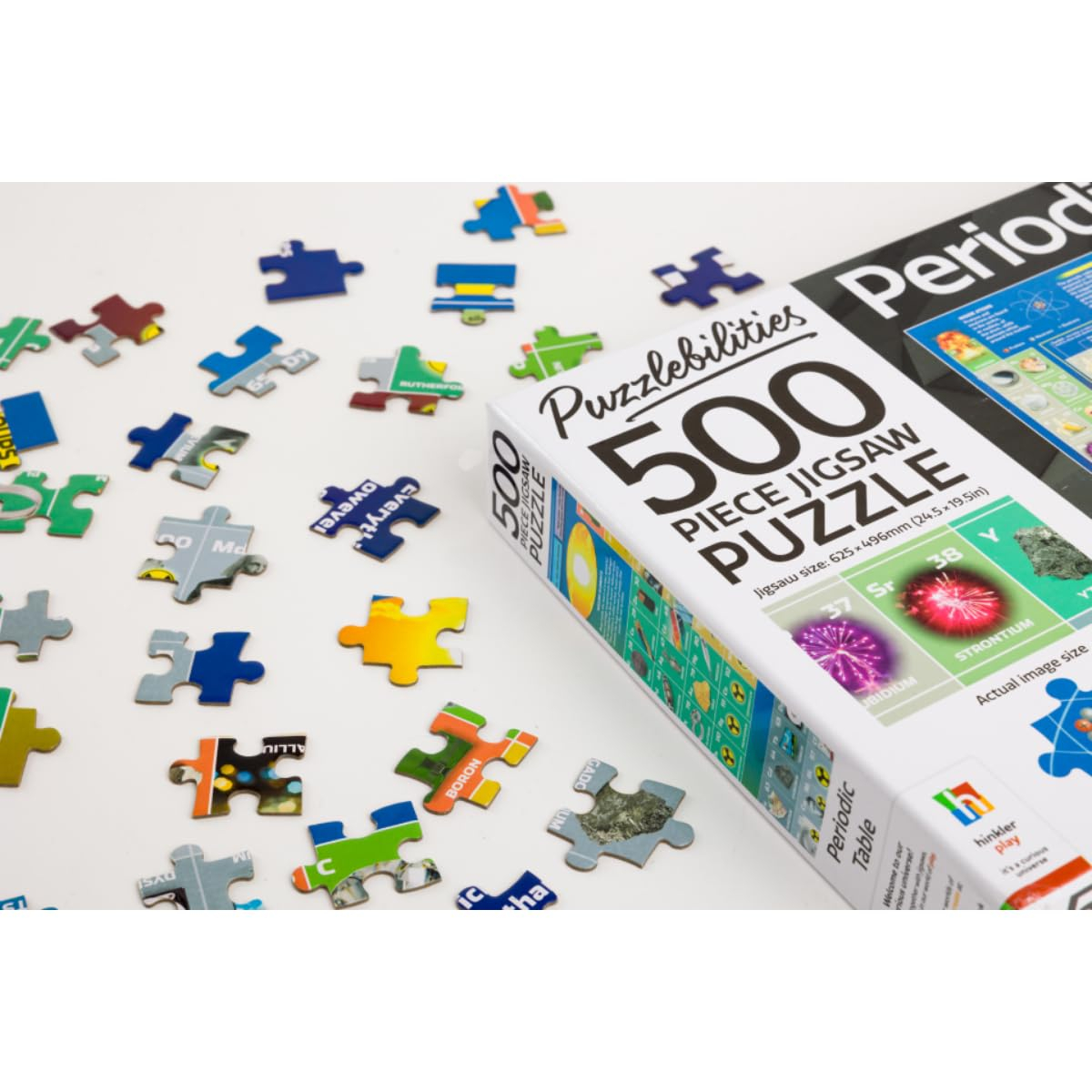 puzzlebilities periodic table 500-piece jigsaw