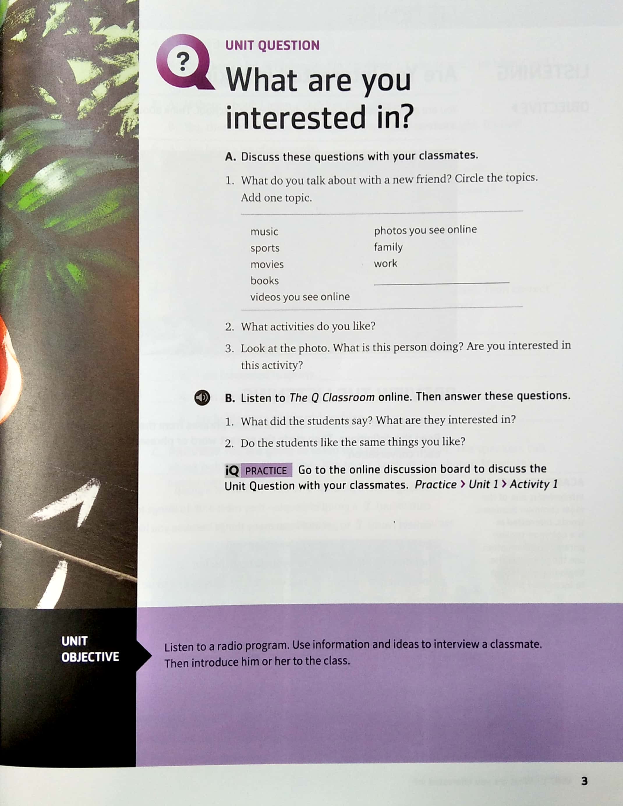 q: skills for success: intro level: listening and speaking student book with iq online practice