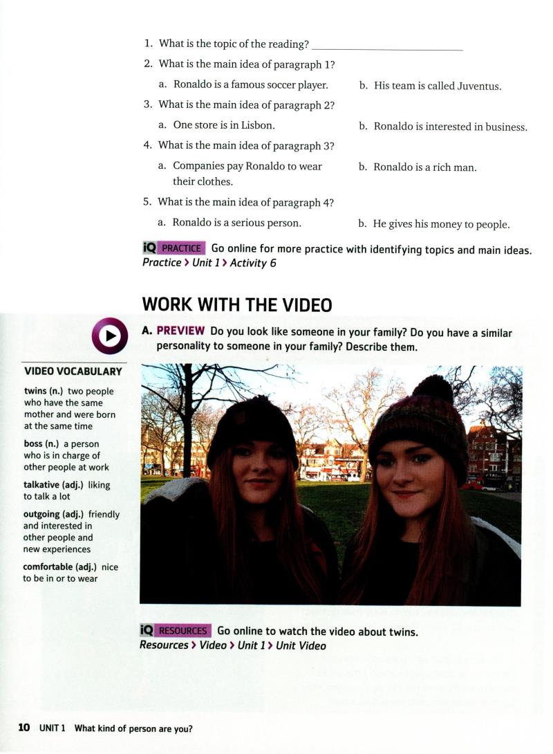 q: skills for success: intro level: reading and writing student book with iq online practice - 3rd edition