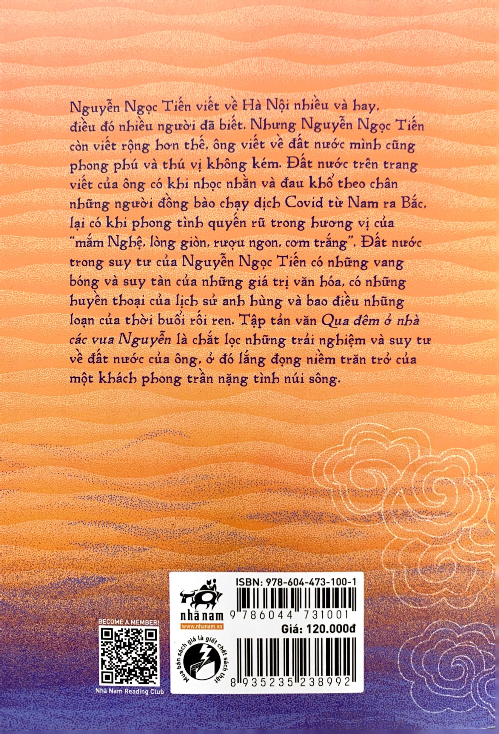 qua đêm ở nhà các vua nguyễn