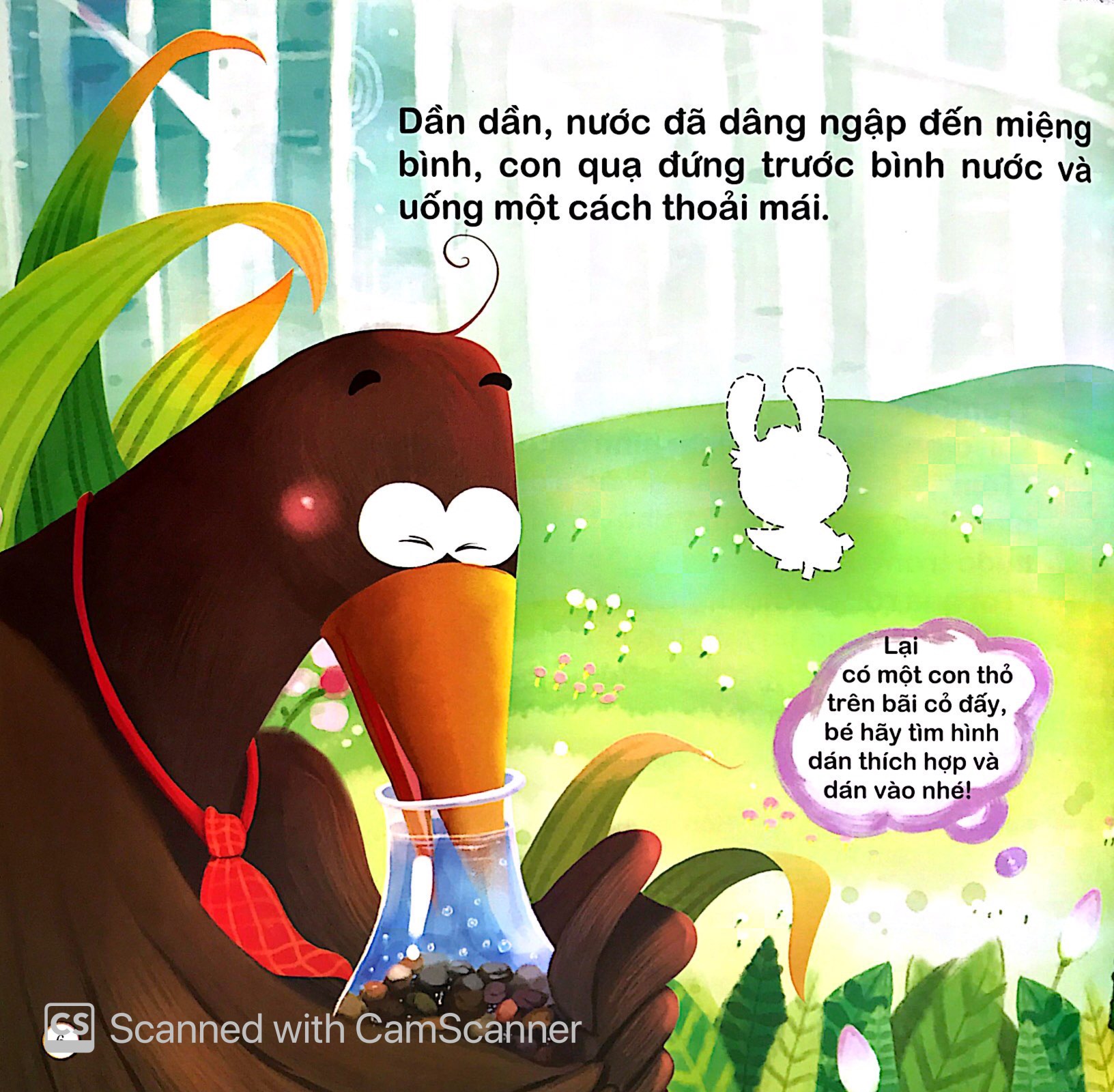 quạ đen uống nước