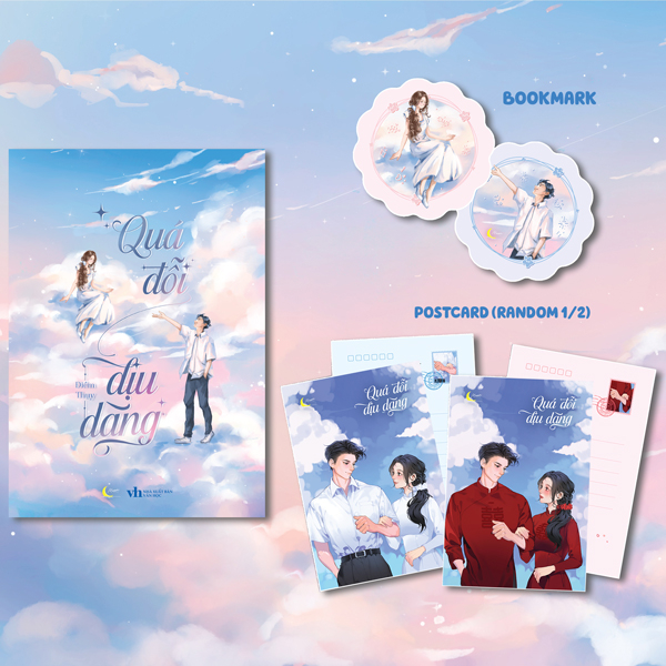 quá đỗi dịu dàng - tặng kèm bookmark bồi cứng + postcard random 1 trong 2 mẫu