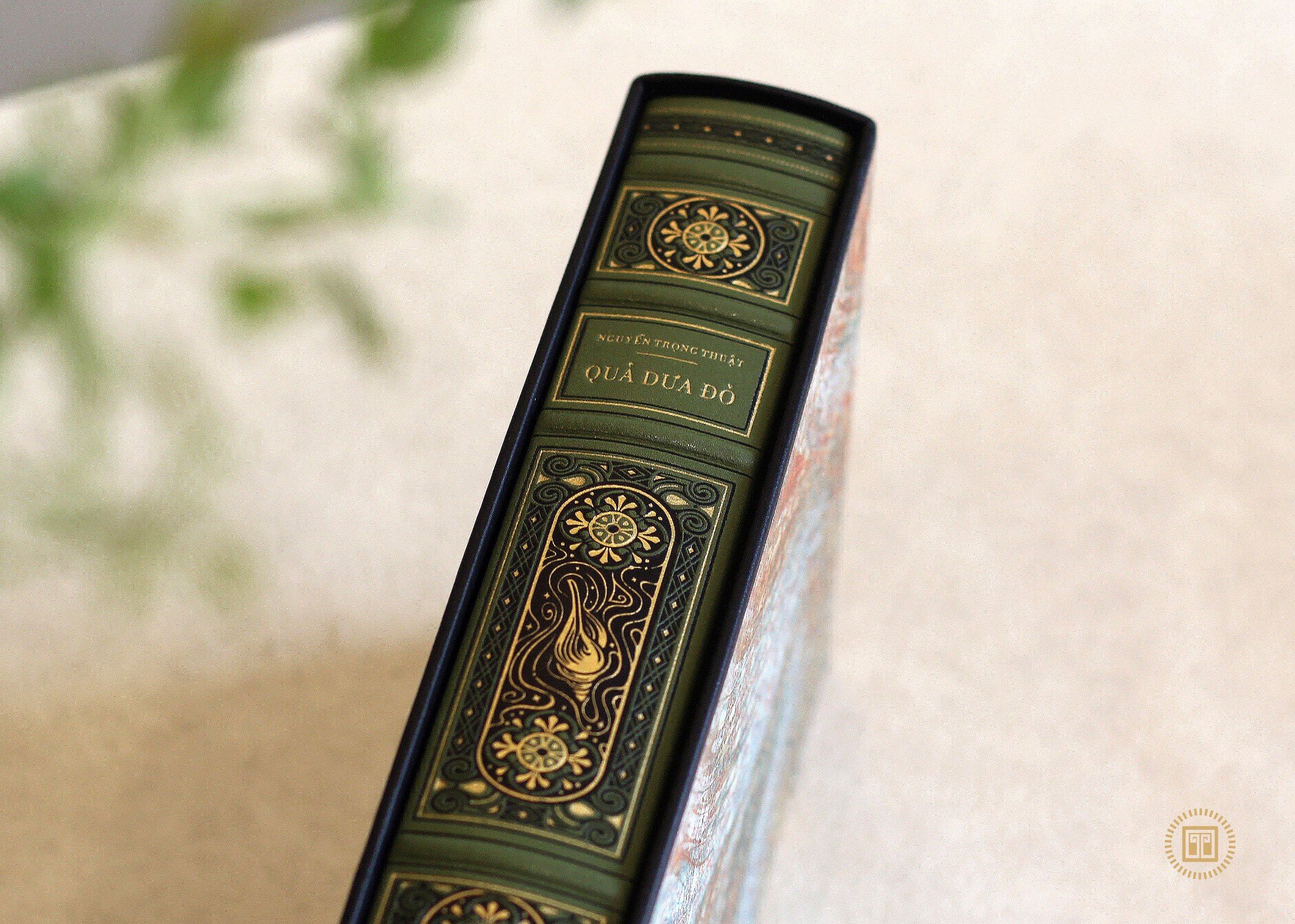 quả dưa đỏ - ấn bản giới hạn - bìa da