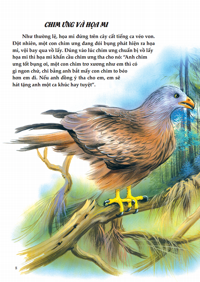 quạ học đòi chim ưng