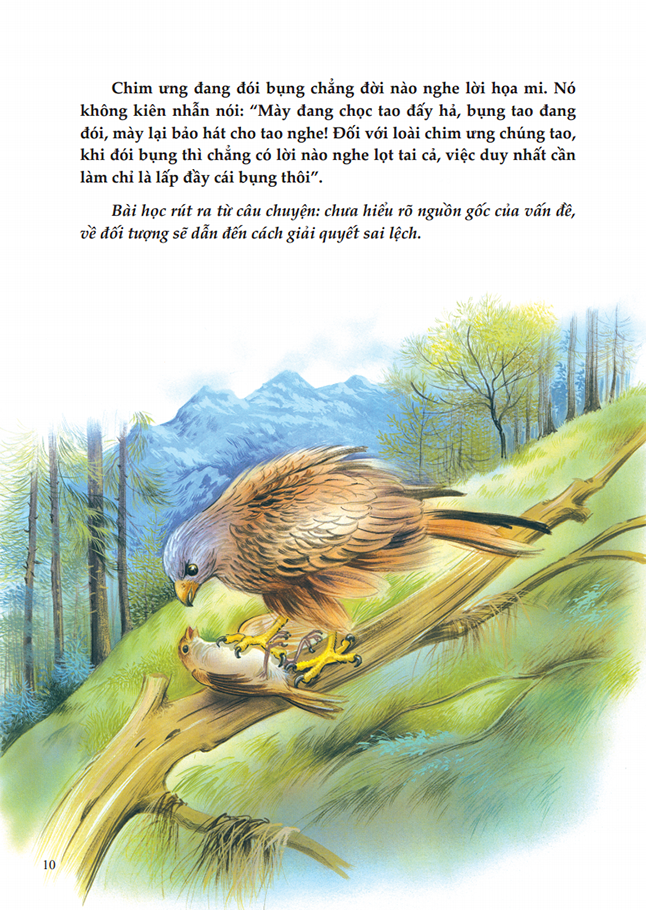 quạ học đòi chim ưng