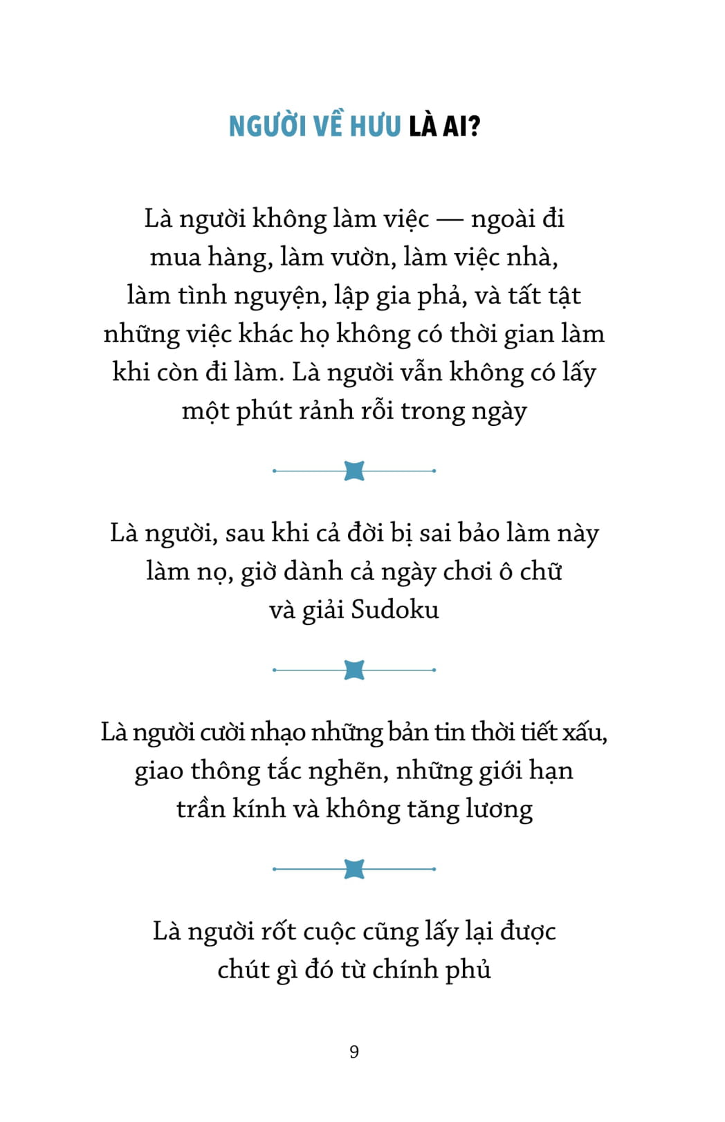quà tặng của thời gian - về hưu