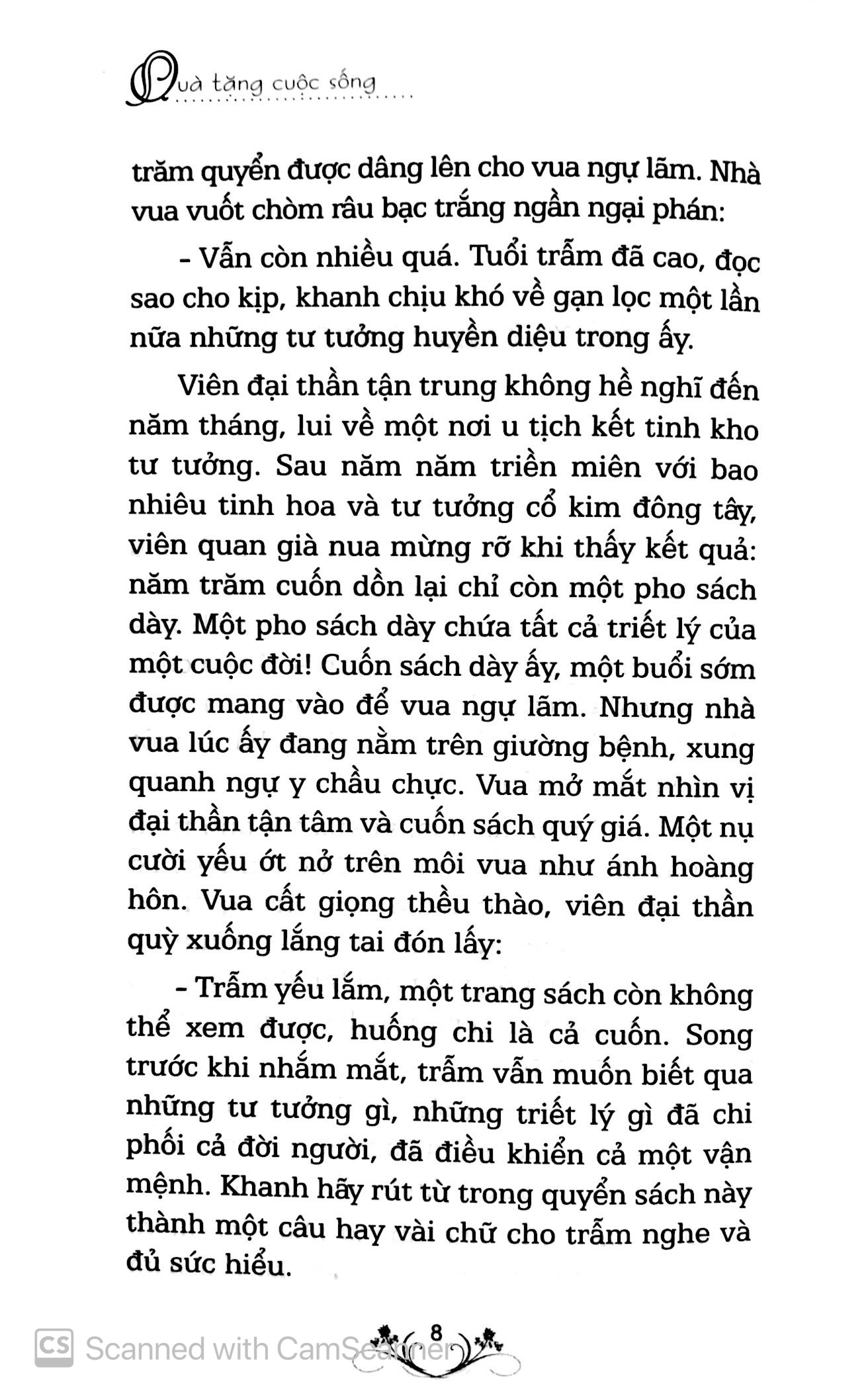 quà tặng cuộc sống - những bài học vô giá: lắng nghe hay nhận một viên đá