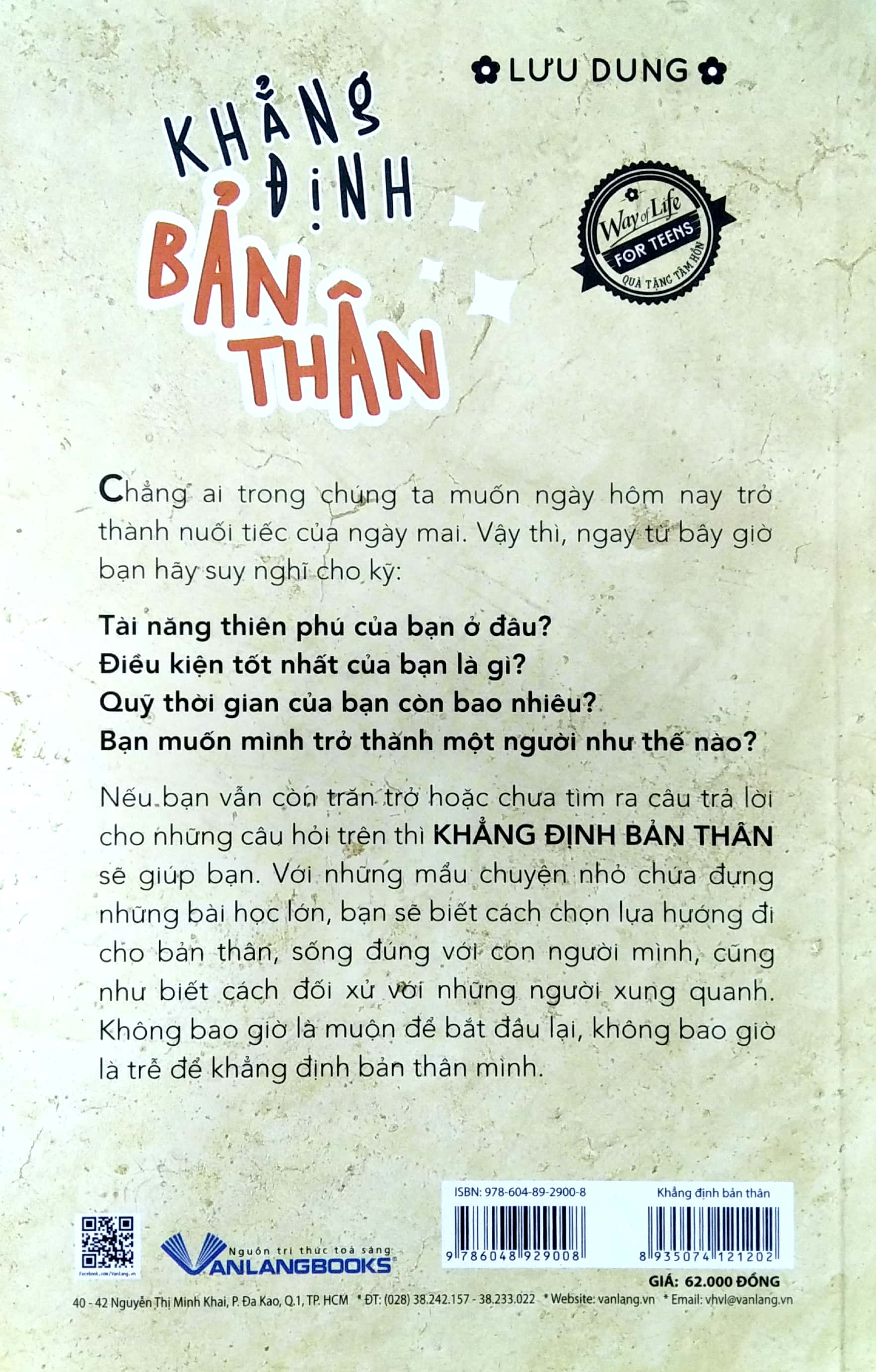 quà tặng tâm hồn - khẳng định bản thân