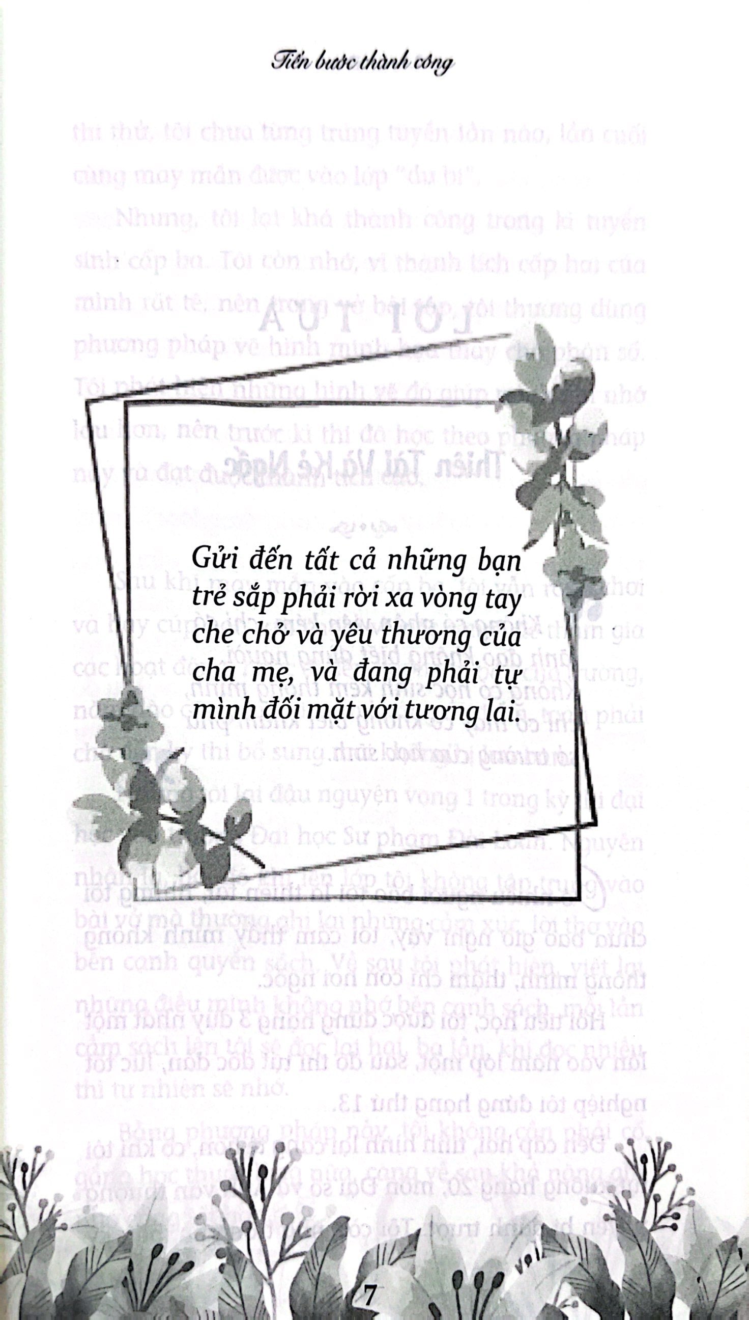 quà tặng tâm hồn - tiến bước thành công