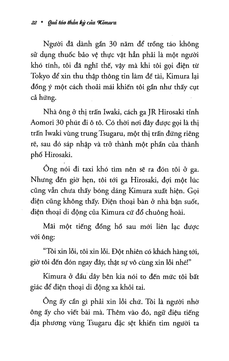 quả táo thần kỳ của kimura (tái bản 2022)