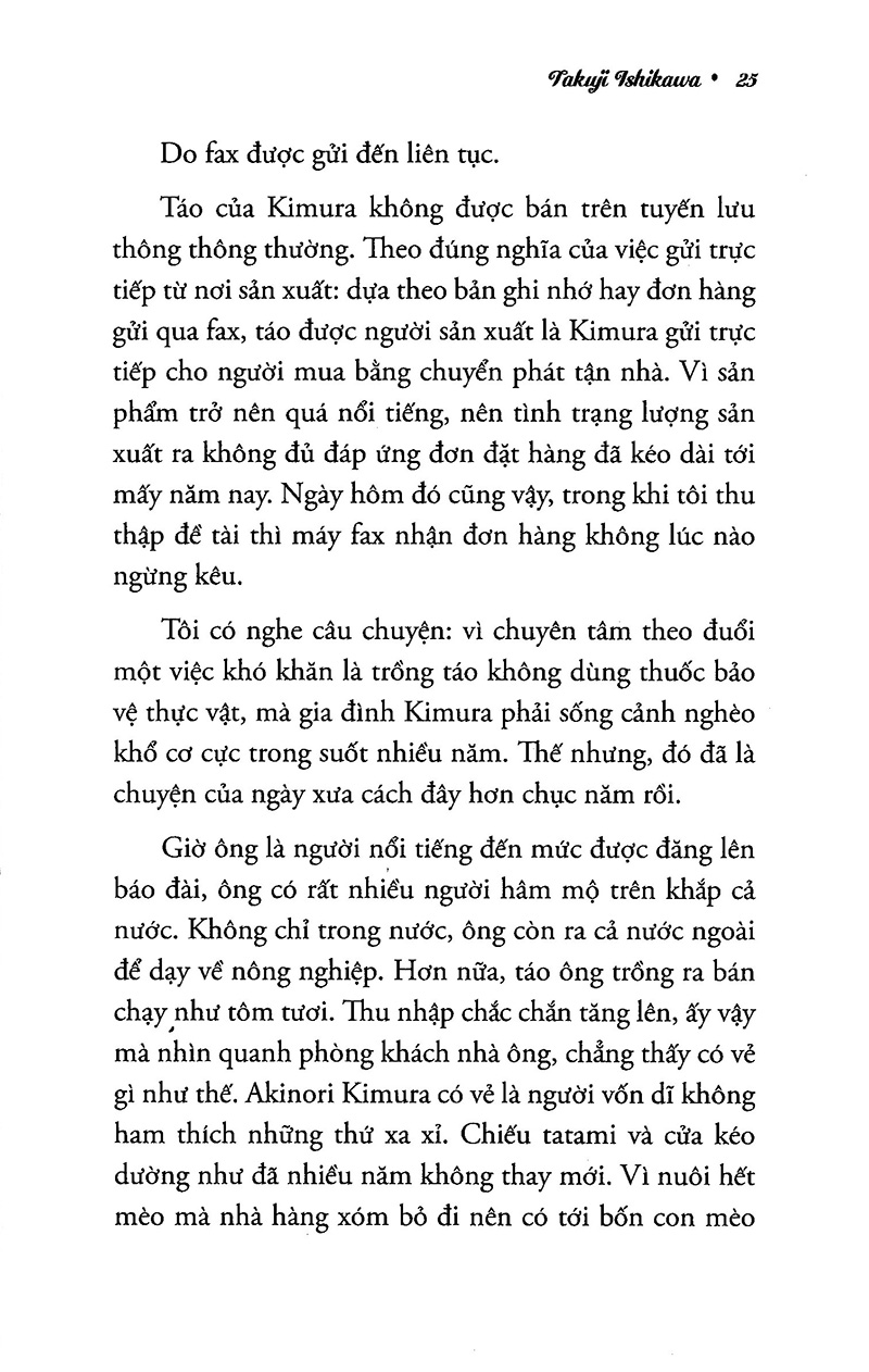 quả táo thần kỳ của kimura (tái bản 2022)