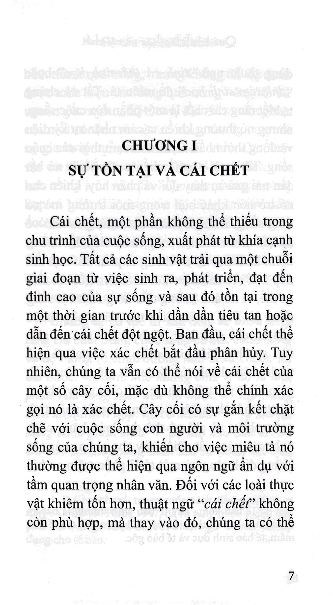 quá trình lão hóa và cái chết