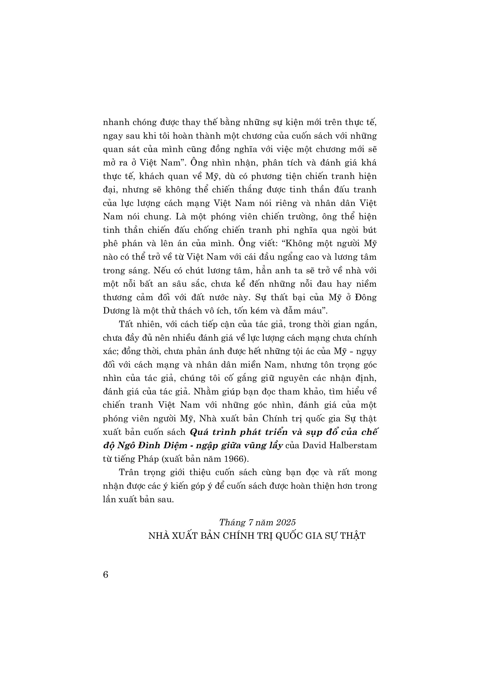 Qua Trinh Phat Trien Va Sup Do Cua Che Do Ngo Dinh Diem - Ngap Giua Vung Lay