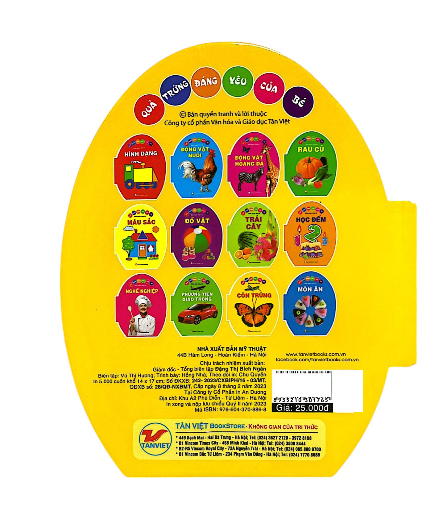 quả trứng đáng yêu của bé - côn trùng