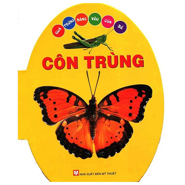 quả trứng đáng yêu của bé - côn trùng (tái bản 2024)