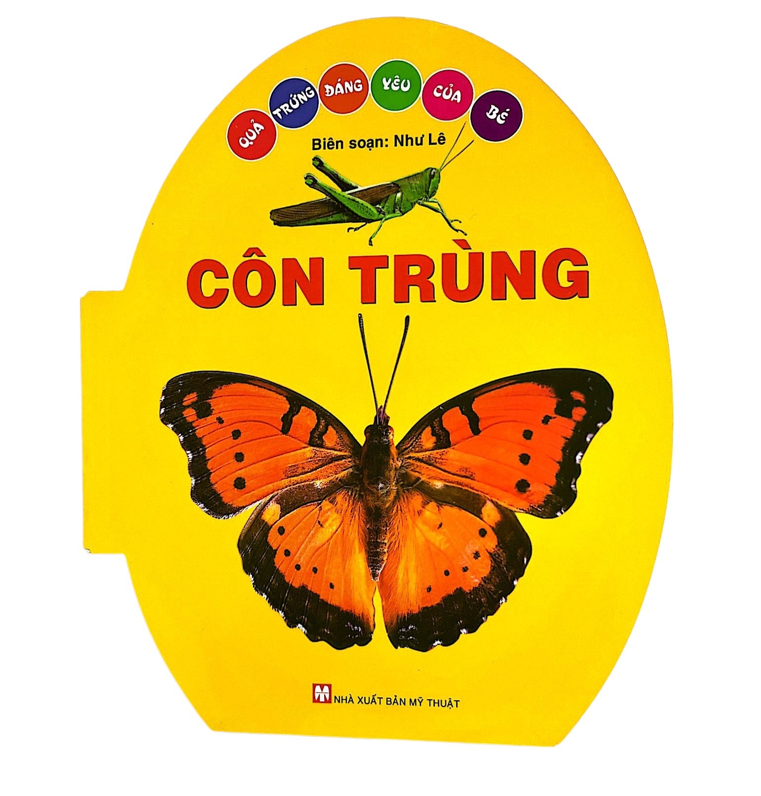 quả trứng đáng yêu của bé - côn trùng (tái bản 2024)