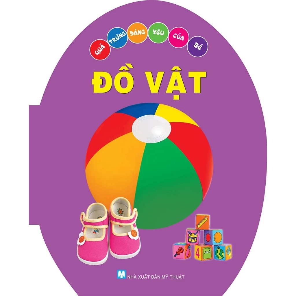 quả trứng đáng yêu của bé - đồ vật (tái bản 2024)