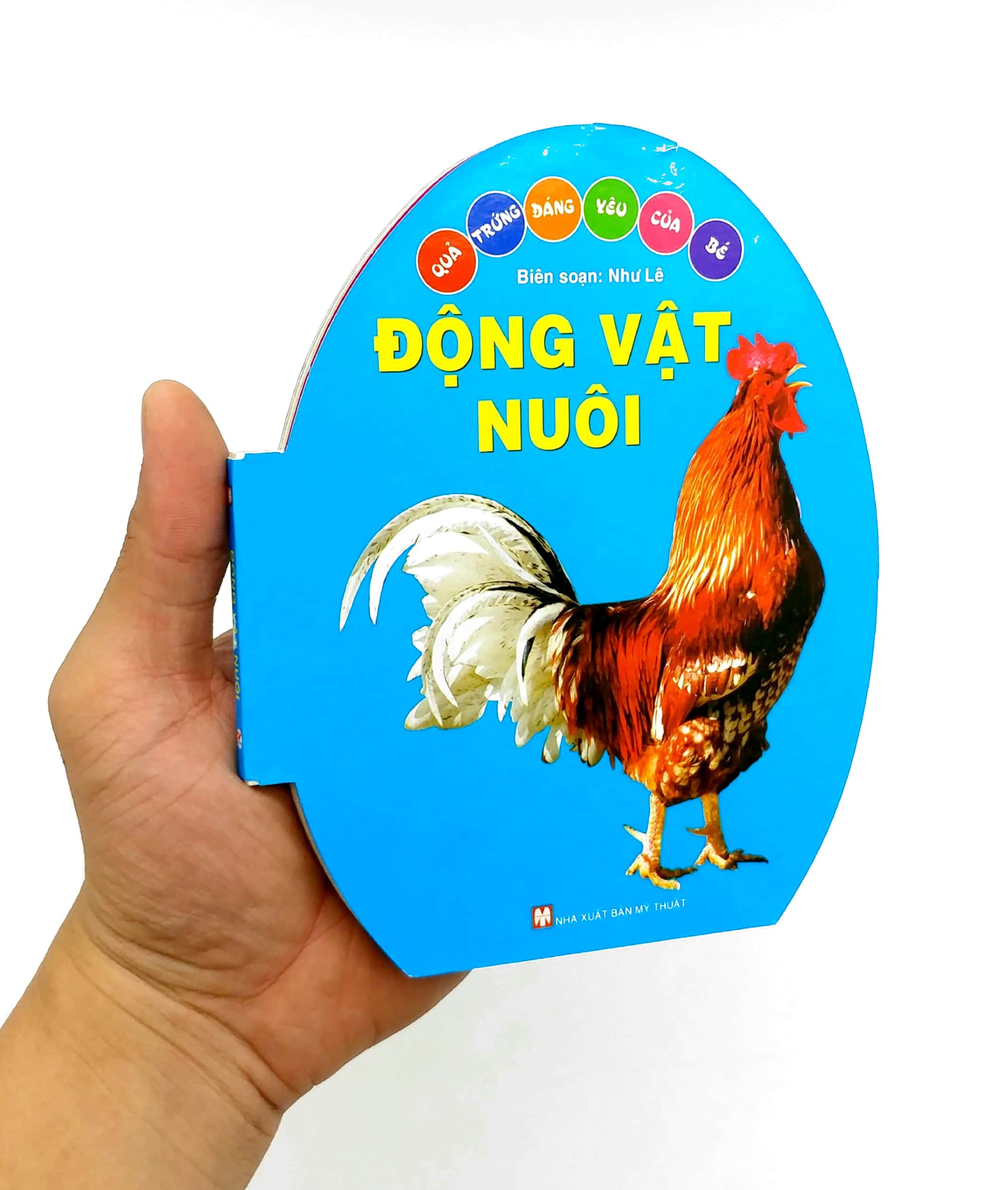 quả trứng đáng yêu của bé - động vật nuôi (tái bản 2024)