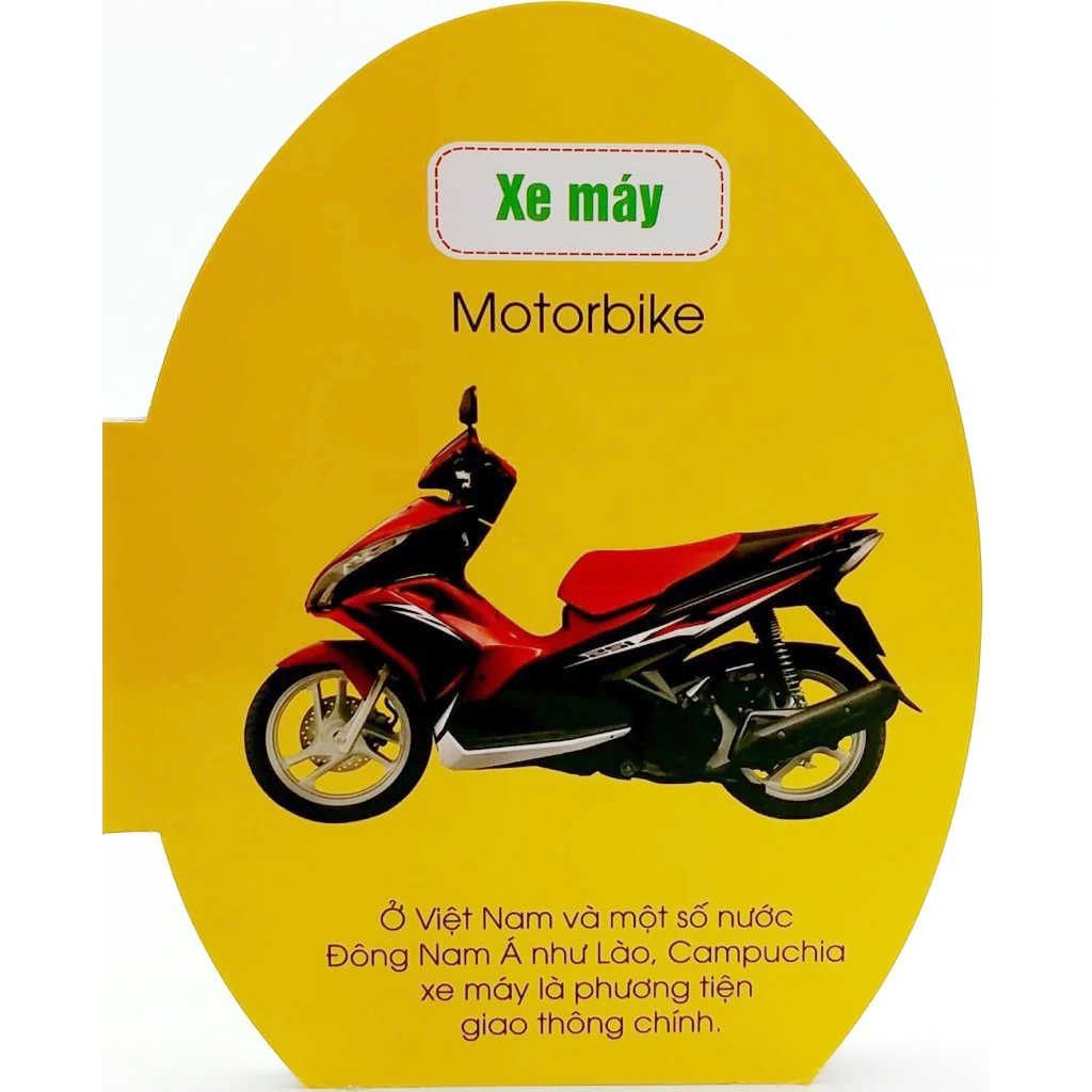 quả trứng đáng yêu của bé - phương tiện giao thông (tái bản 2024)