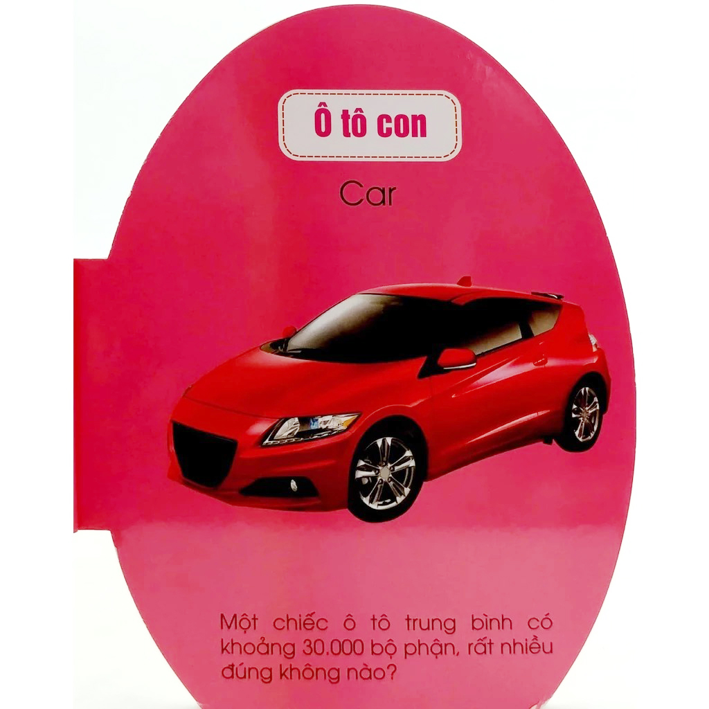 quả trứng đáng yêu của bé - phương tiện giao thông (tái bản 2024)