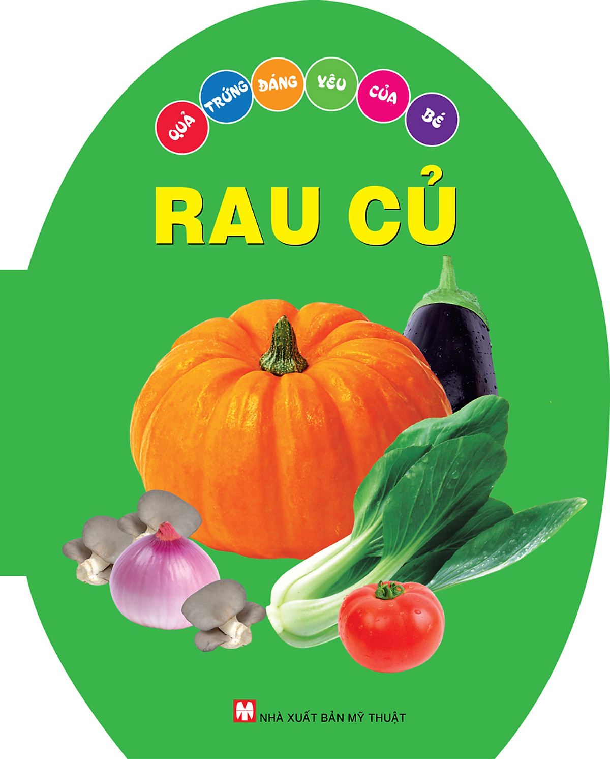 quả trứng đáng yêu của bé - rau củ