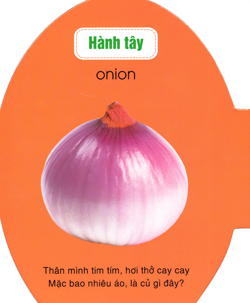 quả trứng đáng yêu của bé - rau củ