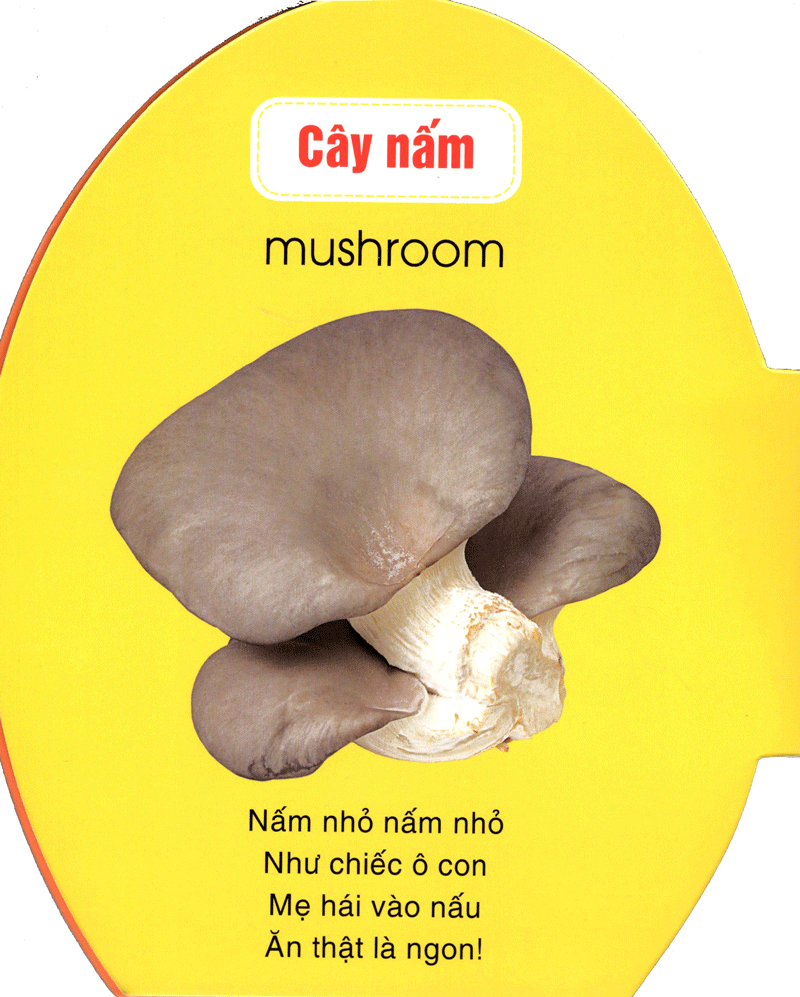 quả trứng đáng yêu của bé - rau củ