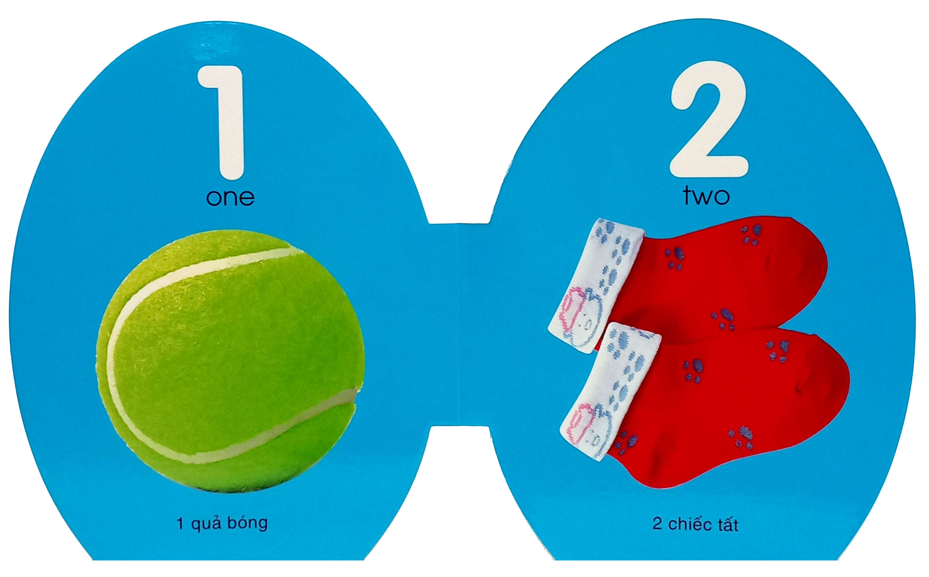 quả trứng đáng yêu của bé - số đếm