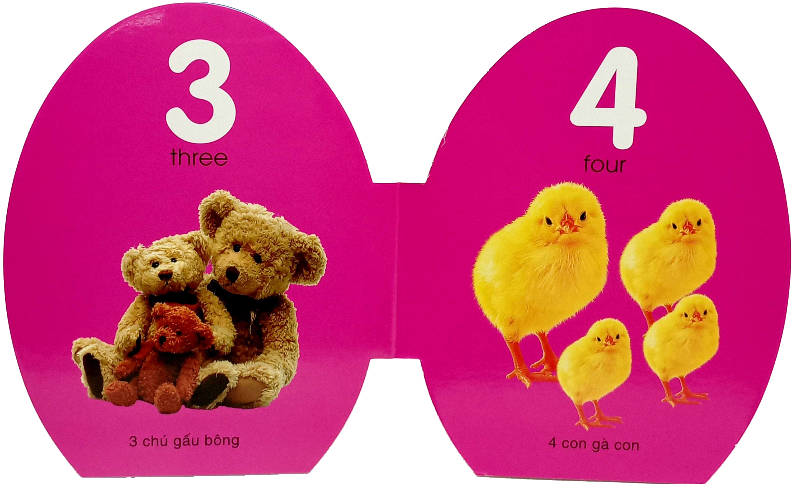 quả trứng đáng yêu của bé - số đếm