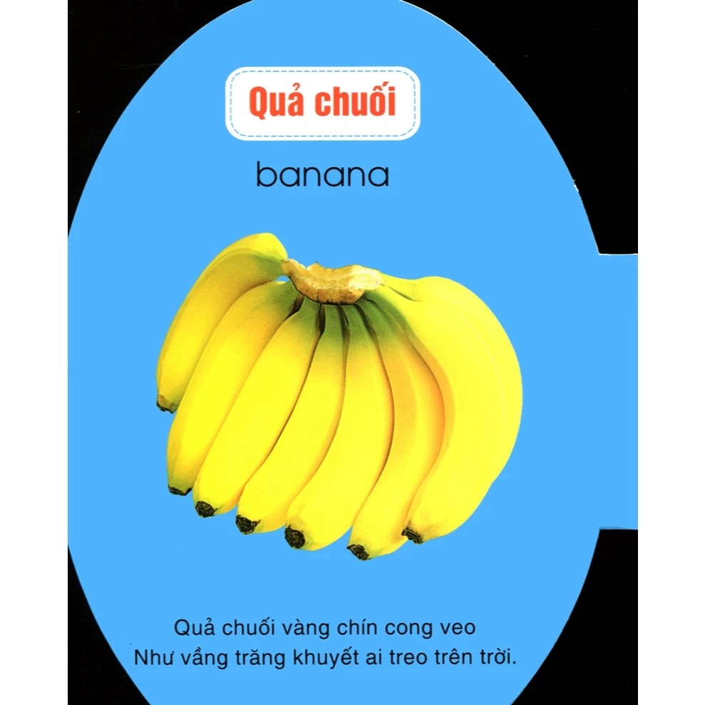 quả trứng đáng yêu của bé - trái cây (tái bản 2024)