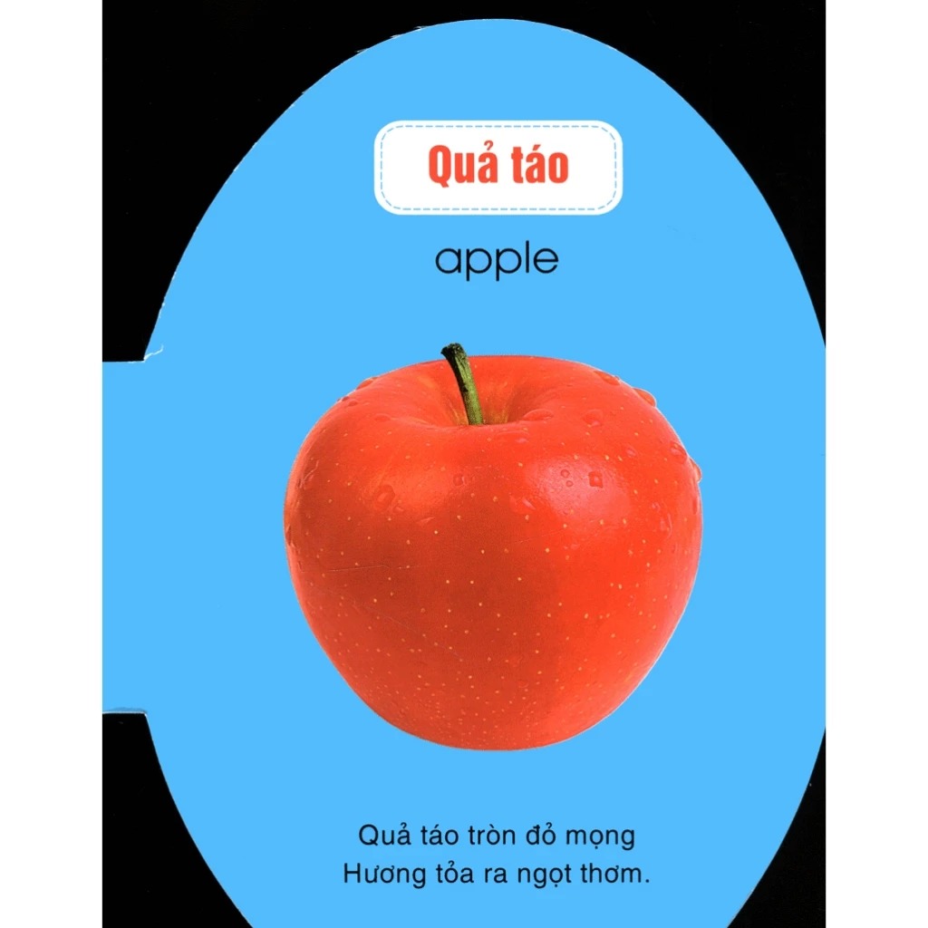 quả trứng đáng yêu của bé - trái cây (tái bản 2024)